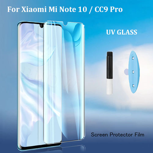 گلس UV تمام صفحه شیائومی Mi Note 10
