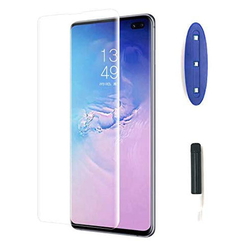 گلس محافظ UV تمام صفحه سامسونگ Galaxy S10 Plus