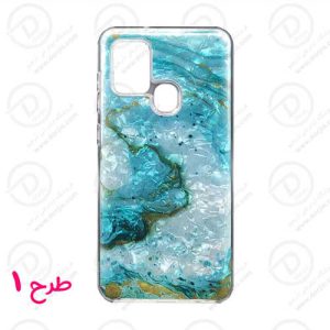 گارد ژله‌ای یخی طرح دار سامسونگ Galaxy A21s