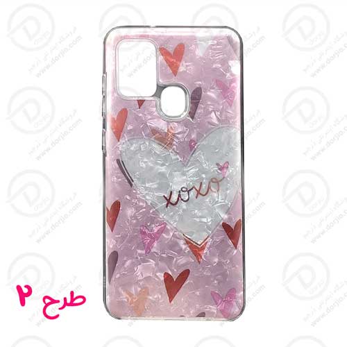 گارد ژله‌ای یخی طرح دار سامسونگ Galaxy A21s