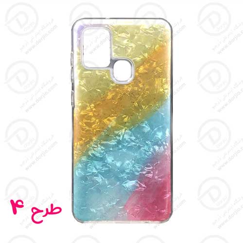 گارد ژله‌ای یخی طرح دار سامسونگ Galaxy A21s