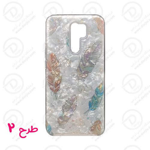 گارد ژله‌ای یخی طرح دار شیائومی Redmi 9