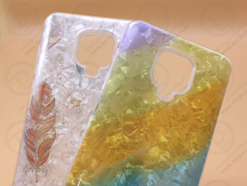 گارد ژله‌ای یخی طرح دار شیائومی Redmi Note 9 Pro/9 Pro Max/9S