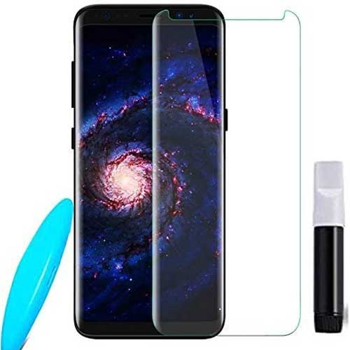 گلس محافظ UV تمام صفحه سامسونگ Galaxy S8 Plus