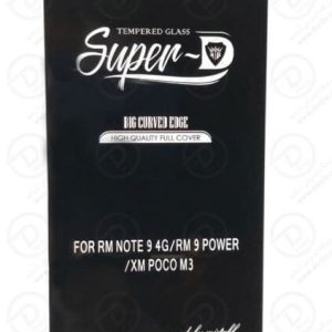 گلس محافظ صفحه Super-D شیائومی Redmi Note 9 4G