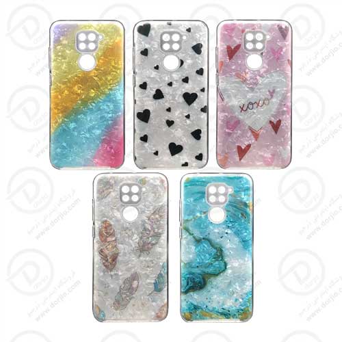 گارد ژله‌ای یخی طرح دار شیائومی Redmi Note 9/10X 4G