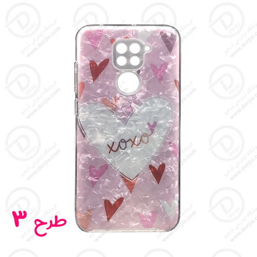 گارد ژله‌ای یخی طرح دار شیائومی Redmi Note 9/10X 4G