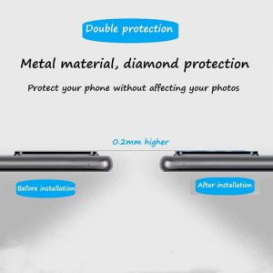 محافظ لنز شیشهای دوربین سامسونگ Galaxy F62