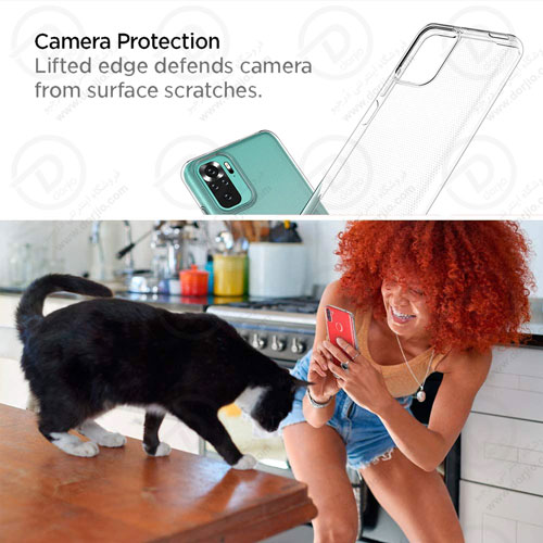 قاب ژله ای شفاف گوشی شیائومی Redmi Note 10 /10S