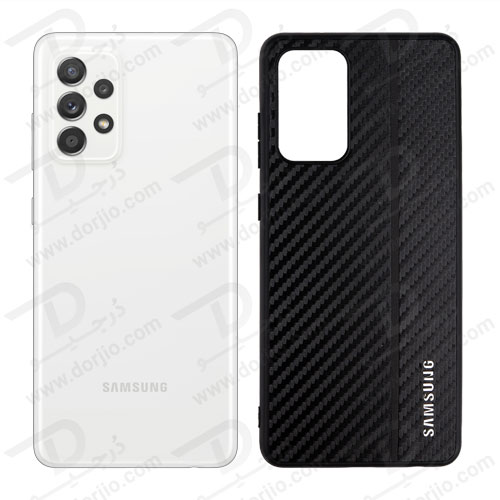 گارد چرم کربنی سامسونگ Galaxy A52 مدل ROXY