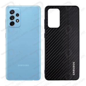 گارد چرم کربنی سامسونگ Galaxy A72 مدل ROXY