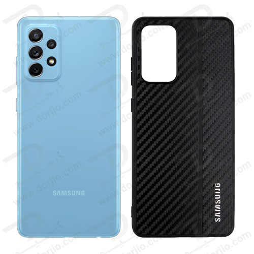 گارد چرم کربنی سامسونگ Galaxy A72 مدل ROXY