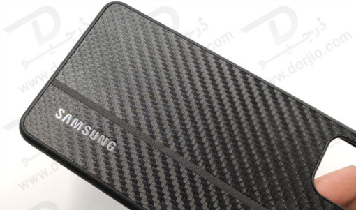 گارد چرم کربنی سامسونگ Galaxy A72 مدل ROXY