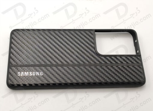 گارد چرم کربنی سامسونگ Galaxy S21 Ultra مدل ROXY