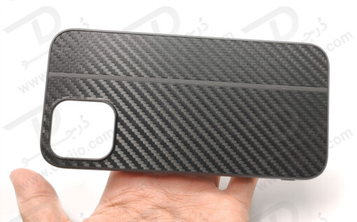 گارد چرم کربنی iPhone 12 Pro مدل ROXY