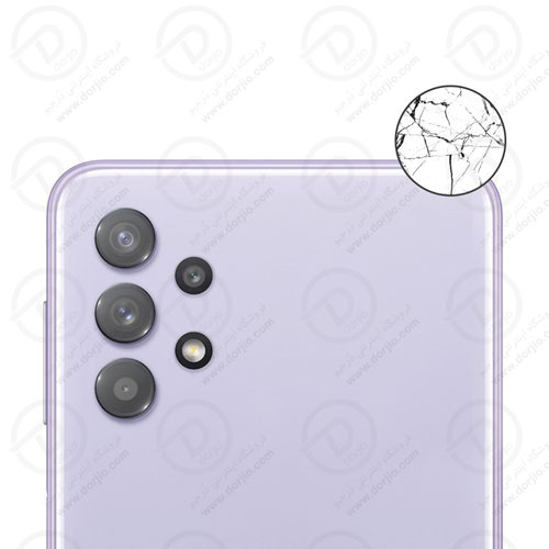 محافظ لنز شیشه‌ای دوربین سامسونگ Galaxy A32