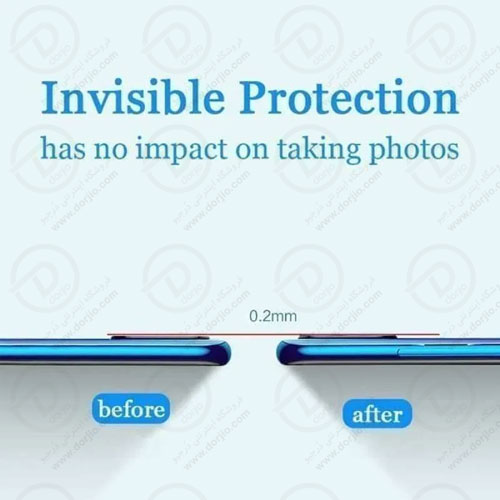 محافظ لنز شیشه‌ای دوربین شیائومی Redmi Note 10 /10S