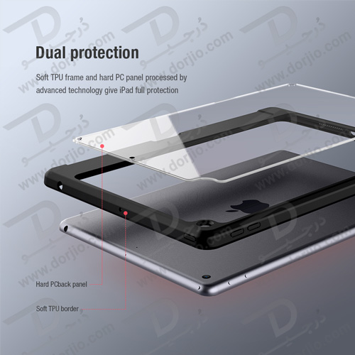 کیف چرمی نیلکین iPad 10.2 (2019/2020) مدل Bevel