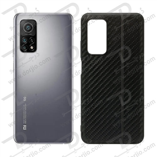 گارد چرم کربنی شیائومی Redmi K30S/Mi 10T/Mi 10T Pro مدل ROXY