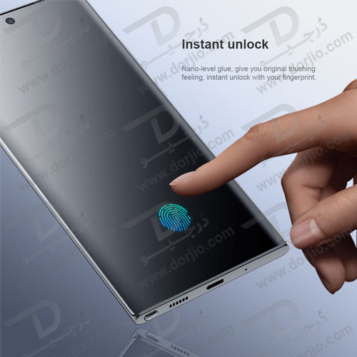 نانو برچسب نیلکین سامسونگ Galaxy Note20 Ultra مدل Impact Resistant Curved