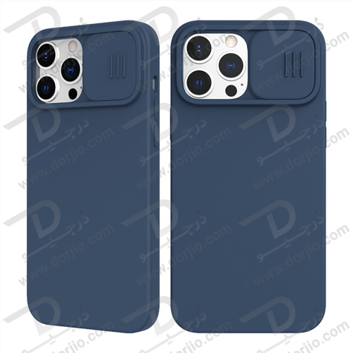 کاور Camshield سیلیکونی نیلکین با محافظ دوربین iPhone 13 Pro Max