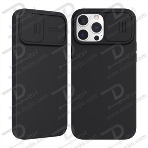 کاور Camshield سیلیکونی نیلکین با محافظ دوربین iPhone 13 Pro Max