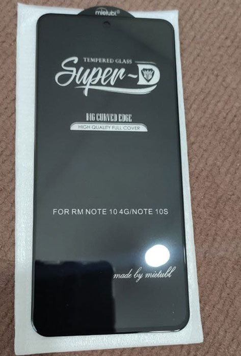 گلس محافظ صفحه Super-D شیائومی Redmi Note 10/Note 10S
