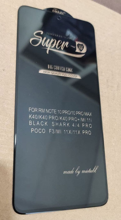 گلس محافظ صفحه Super-D شیائومی Redmi Note 10 Pro/10 Pro Max