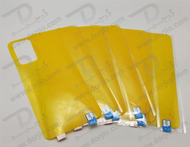 برچسب شفاف پشت شیائومی Poco M3 Pro/Redmi Note 10 5G