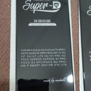 گلس محافظ صفحه Super-D آنر Honor 10X Lite