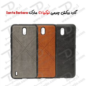 گارد روکش چرمی NOKIA C1 مارک Santa Barbara