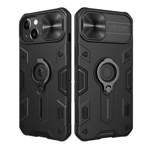 گارد محافظ رینگی iPhone 13 مدل Camshield Armor نیلکین