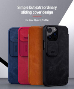 کیف چرمی نیلکین گوشی iPhone 13 Pro Max