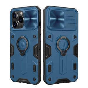 گارد محافظ رینگی iPhone 13 Pro مدل Camshield Armor نیلکین