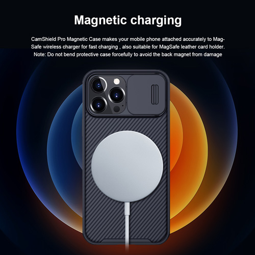 گارد محافظ مگنتی نیلکین iPhone 13 Pro Max مدل CamShield Pro Magnetic