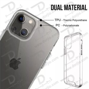 پلکسی کاور شفاف iPhone 13 مارک Space