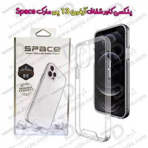 114271پلکسی کاور شفاف iPhone 13 Pro مارک Space