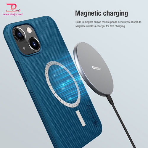 قاب محافظ مگنتی iPhone 13 Mini نیلکین Super Frosted Shield Pro Magnetic
