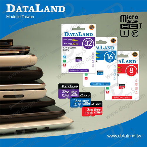 کارت حافظه Micro SD 32GB Class 10 U1 مارک DataLand