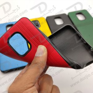 کاور ژله ای طرح چرم شیائومی Redmi Note 9S/9 Pro /9 Pro Max