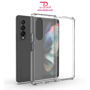 قاب کریستالی شفاف فریم ژله‌ای ضد ضربه سامسونگ Galaxy Z Fold3