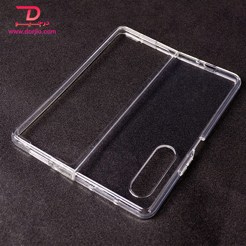 قاب کریستالی شفاف فریم ژله‌ای ضد ضربه سامسونگ Galaxy Z Fold3
