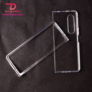 قاب کریستالی شفاف فریم ژله‌ای ضد ضربه سامسونگ Galaxy Z Fold3