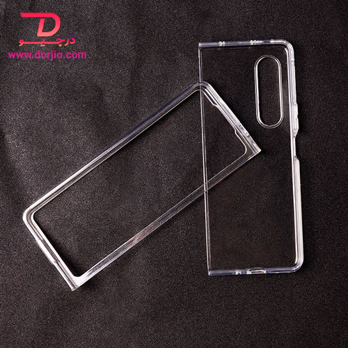 قاب کریستالی شفاف فریم ژله‌ای ضد ضربه سامسونگ Galaxy Z Fold3