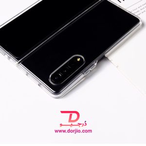قاب کریستالی شفاف فریم ژله‌ای ضد ضربه سامسونگ Galaxy Z Fold3
