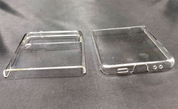 کریستال کاور شفاف سامسونگ Galaxy Z Flip3 مارک GKK