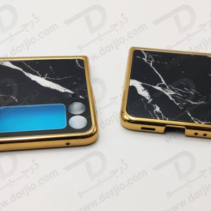 کریستال کاور طرح سنگ سامسونگ Galaxy Z Flip3 مارک GKK