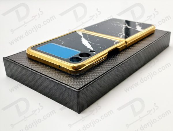 کریستال کاور طرح سنگ سامسونگ Galaxy Z Flip3 مارک GKK