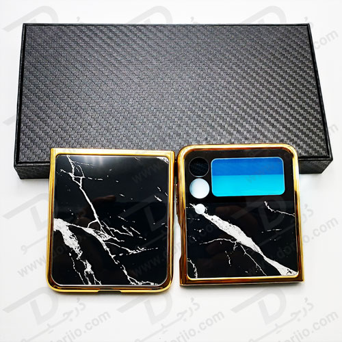 کریستال کاور طرح سنگ سامسونگ Galaxy Z Flip3 مارک GKK