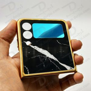 کریستال کاور طرح سنگ سامسونگ Galaxy Z Flip3 مارک GKK